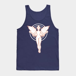 White Angel Tank Top